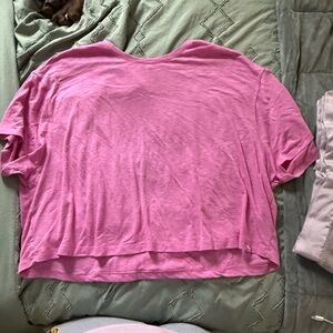 All in motion pink top